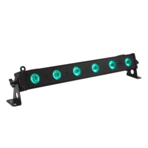 LED BAR-6 QCL RGB+UV Leiste - starke Farbleiste für Wände und Fläch...