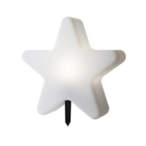 Gartenleuchte Stern - Dekoleuchte - mit Erdspieß - H: 50cm - E27 Fa...