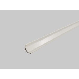 3 Meter LED Aluleiste Corner 45 Grad 11mm Serie Eco Plus weiß