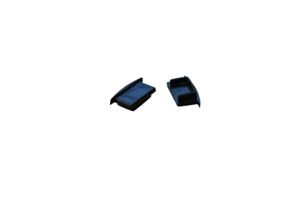 Endkappen 2er Set für Einbau 20mm (schwarz) Serie Eco Plus