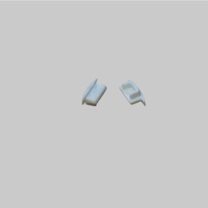 Endkappen 2er Set für Einbau 12mm (weiß) Serie Eco Plus