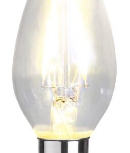 LED Kerzenlampe FILA C35 - E14 - 2W - WW 2700K - 250lm - klar