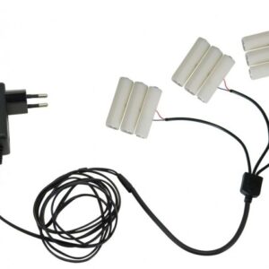 Stromadapter für Batterieartikel (3xAA) - Batterie Eliminator - Ers...