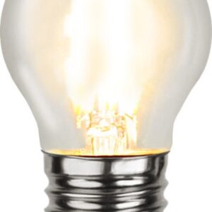 LED Tropfenlampe FILA G45 - E27 - 4W - warmweiss 2700K - 470lm - klar