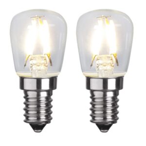 LED Leuchtmittel 2er Pack - FILAMENT E14 - 230V 1