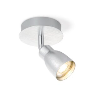 Deckenspot / Einzelstrahler ALBA aluminium - inkl. GU10 LED Leuchtm...