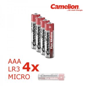 4 x Batterie Micro AAA LR3 1