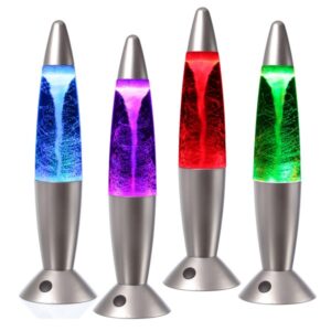ROCKET LAMP - Lavampe - TORNADO RGB - Touchsensor - H: 36cm - silbe...