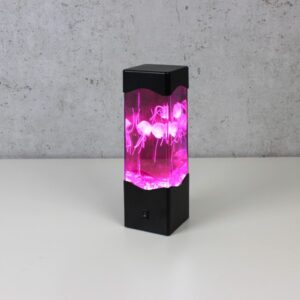 Jellyfish Lampe bunt - Dekoleuchte - USB + Batteriebetrieb (3 x sch...