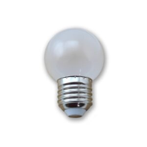LED Leuchtmittel G45 - ultra warmweiß opal 2200K - E27 - 1