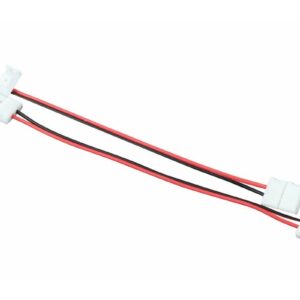 LED Verbinder mit Kabel für einfarbige 10mm LED Strip z.B. SMD5050 2 pol
