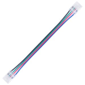 LED Verbinder mit Kabel für 10mm RGB LED Streifen 4 POL
