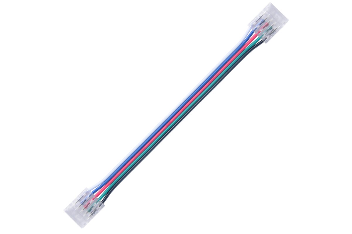 LED Verbinder mit Kabel für 12mm RGBW LED Streifen 5 POL