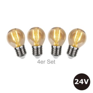 4er Set - 24V Leuchtmittel - 4