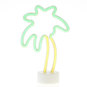 LED NEON Figur Palme - Neonlicht - H: 30cm - Batterie oder USB Betr...