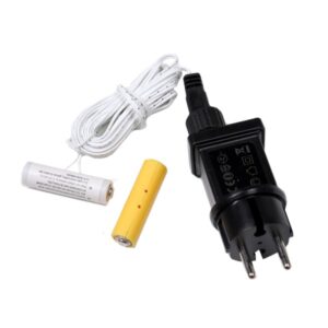 Netzadapter für Batterieartikel 2xAA - Batterie Eliminator - Ersetz...