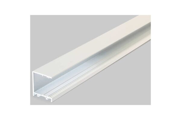 2 Meter LED Alu Profil Aufbau breit 03 weiß lackiert 30mm Serie Varia