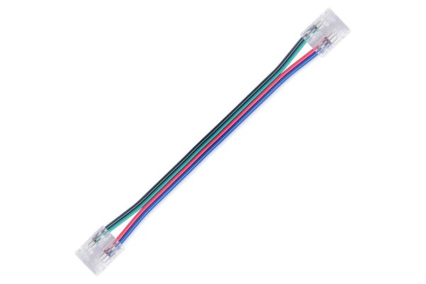 COB Verbinder mit Kabel für 12mm RGBW LED Streifen 5 POL