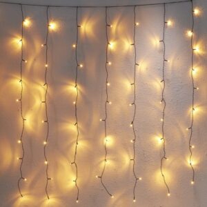 LED Lichtvorhang - GOLDEN LED Serie - 80 ultra warmweiße LED - L: 1...