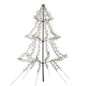 LED Lichterbaum - Weihnachtsbaum - 1200 LED - H: 2m - Dimmer - Time...