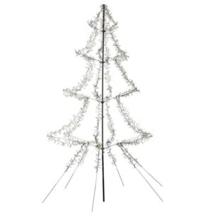 LED Lichterbaum - Weihnachtsbaum - 1800 funkelnde LED - H: 3m - Tim...