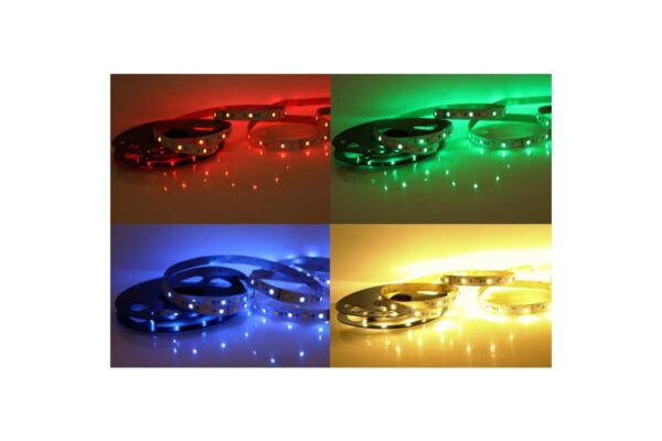 5 Meter LED Band 12V 5050 RGBW RGB + Warmweiss 60 Leds/M IP20