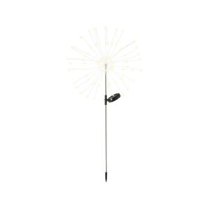 LED Solarstab FEUERWERK - Gartendeko - 90 warmweiße LED - H: 90cm -...