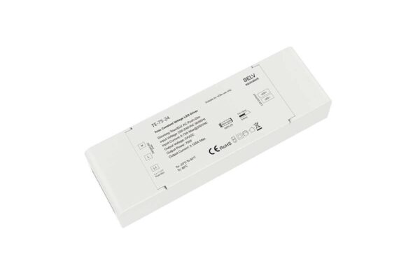 24V LED Netzteil 75W Dimmbar Triac und Push to Dim für Möbeleinbau