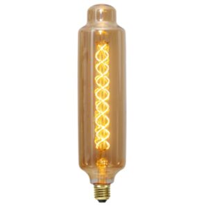 LED DEKO Leuchtmittel VINTAGE SPIRAL AMBER 310mm - E27 - 4