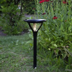 LED Solar Wegleuchte MERVIA - warmweiße LED - 40lm - H: 34cm - Dämm...