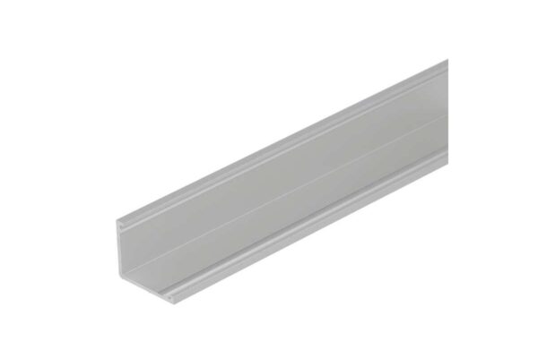 2 Meter LED Aluleiste Corner Duo Serie ECO Silber eloxiert